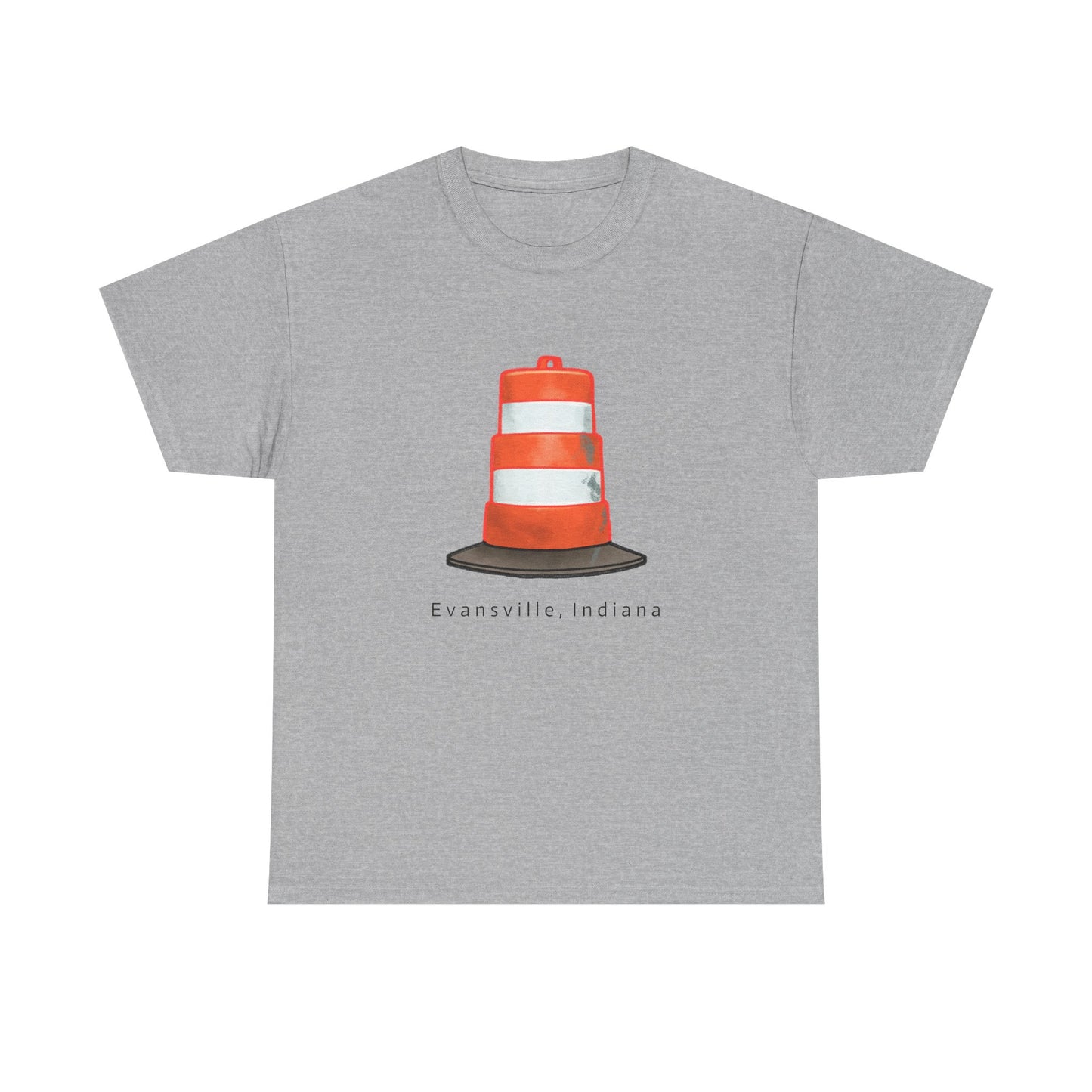 Orange Barrel Heavy Cotton Tee