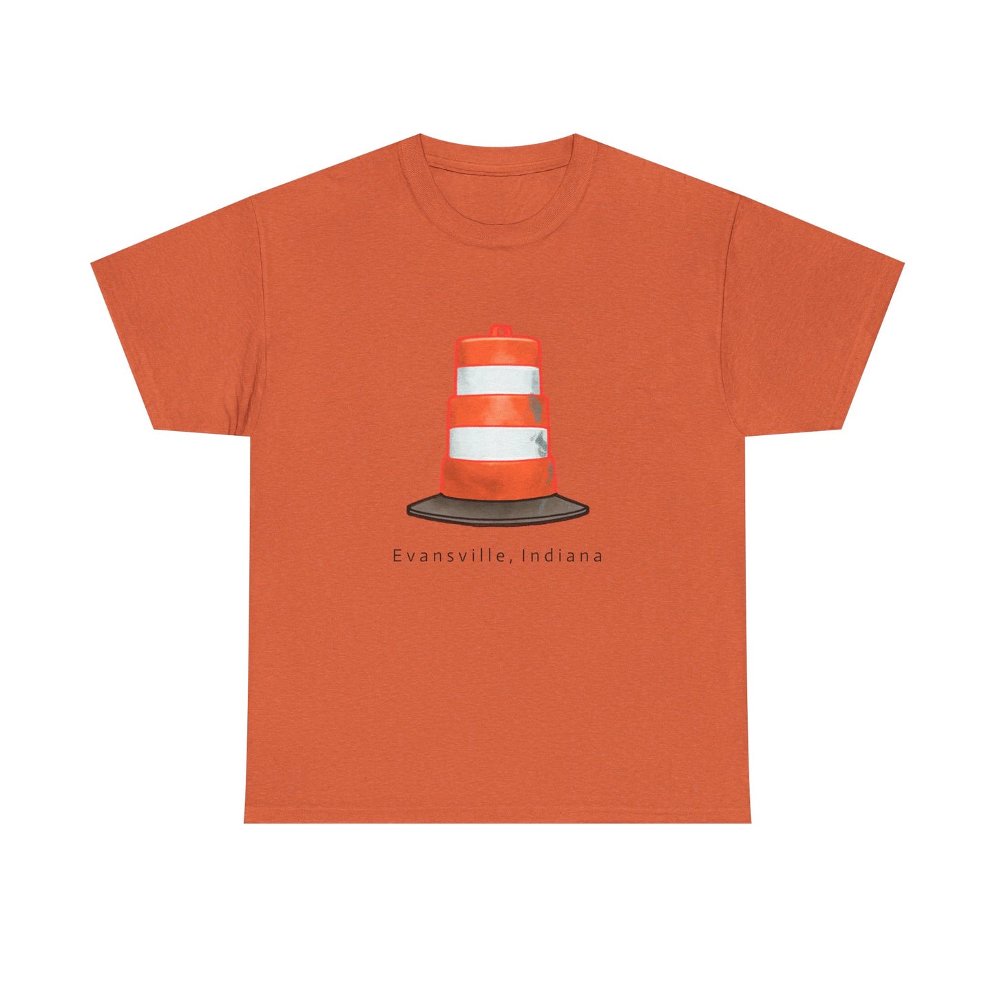 Orange Barrel Heavy Cotton Tee