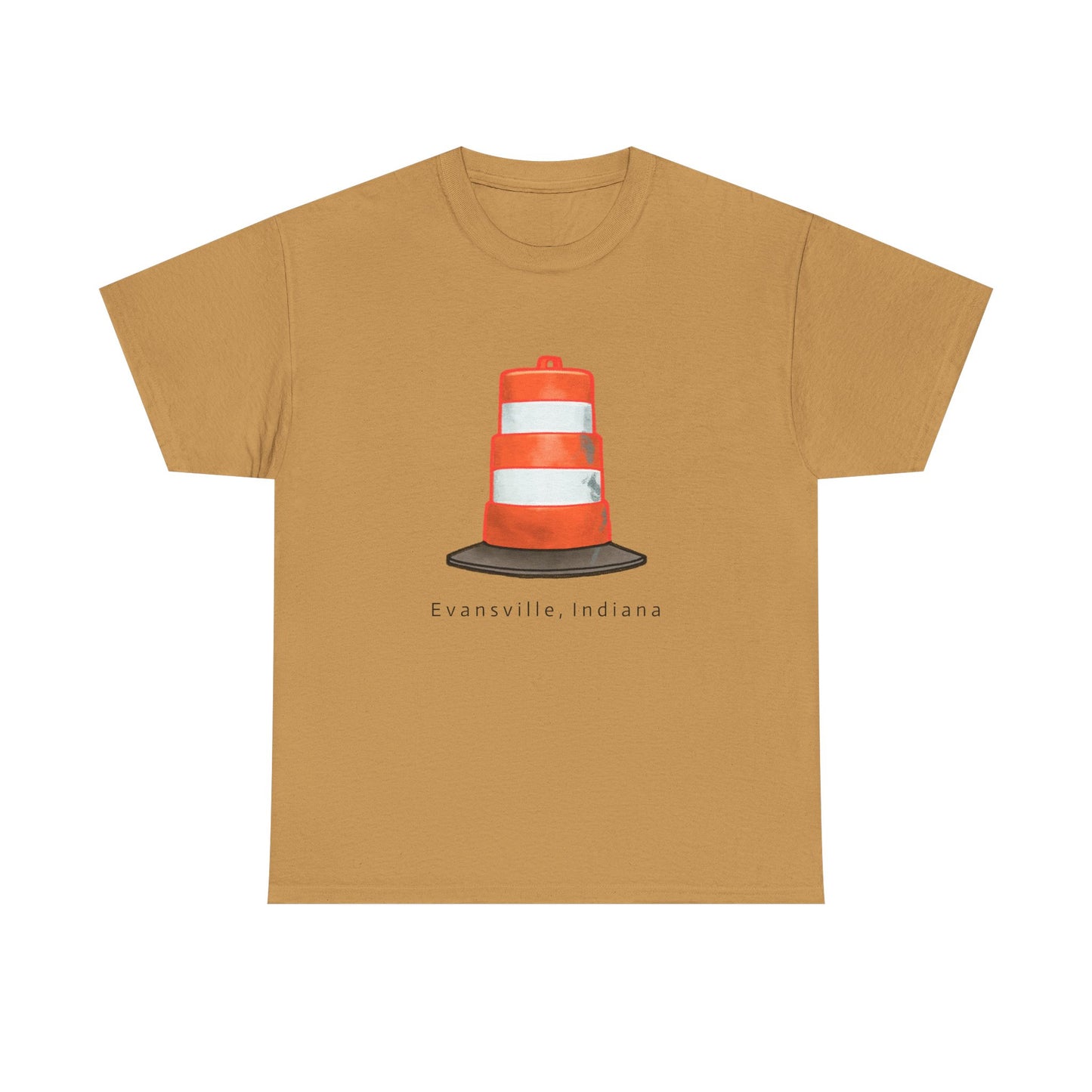 Orange Barrel Heavy Cotton Tee