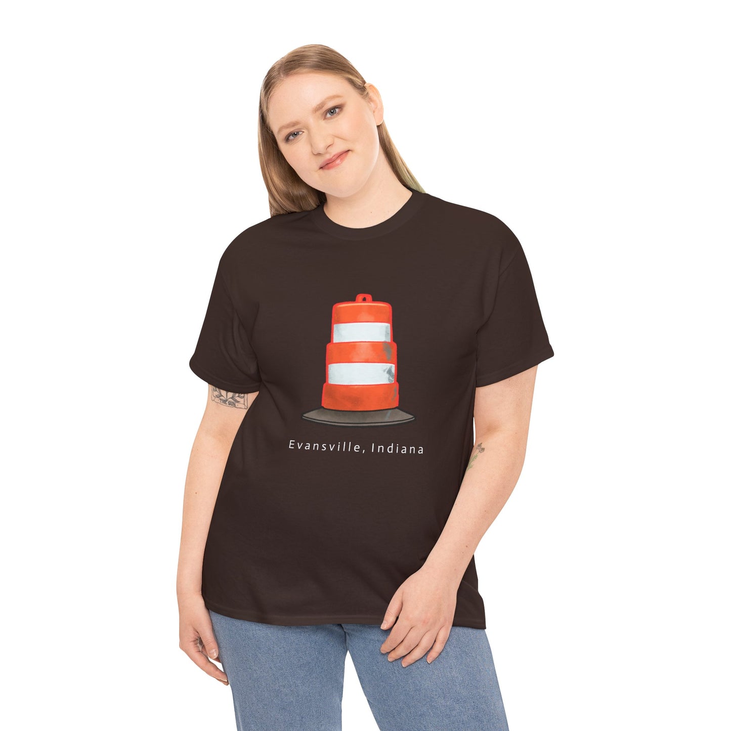 Orange Barrel Heavy Cotton Tee