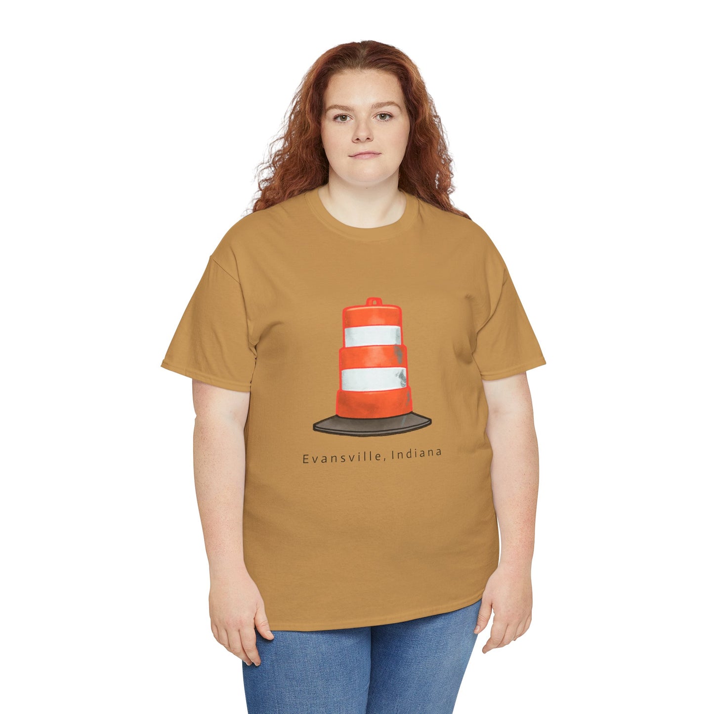Orange Barrel Heavy Cotton Tee