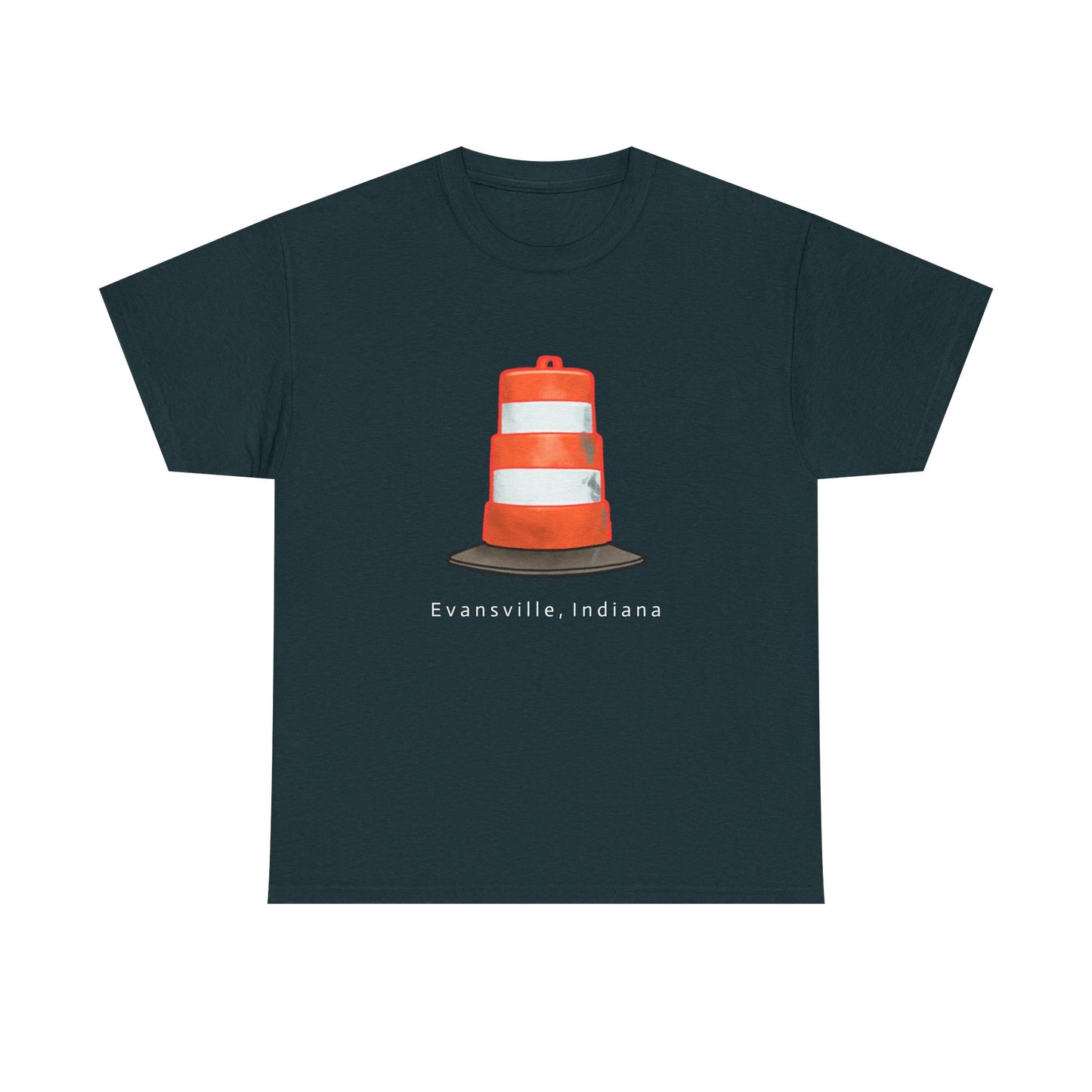 Orange Barrel Heavy Cotton Tee