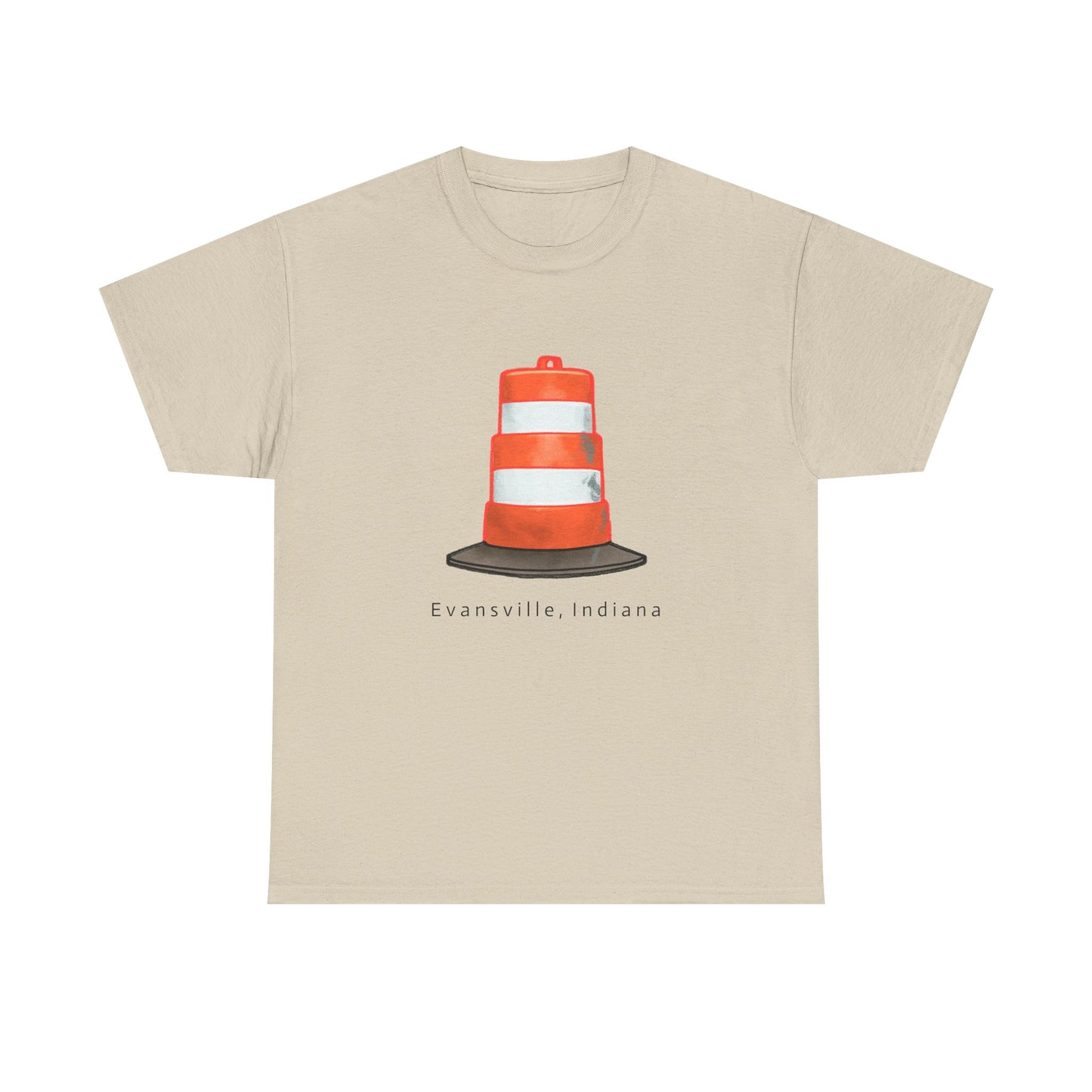Orange Barrel Heavy Cotton Tee
