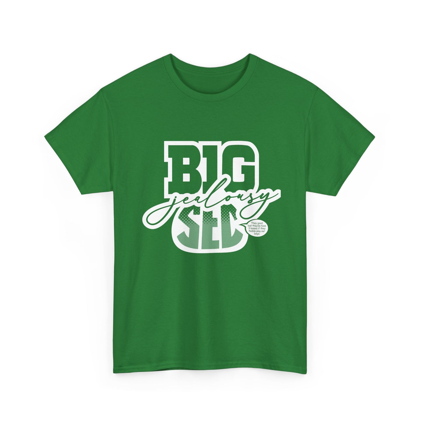 SEC Green with Envy — College Football Fan Tee