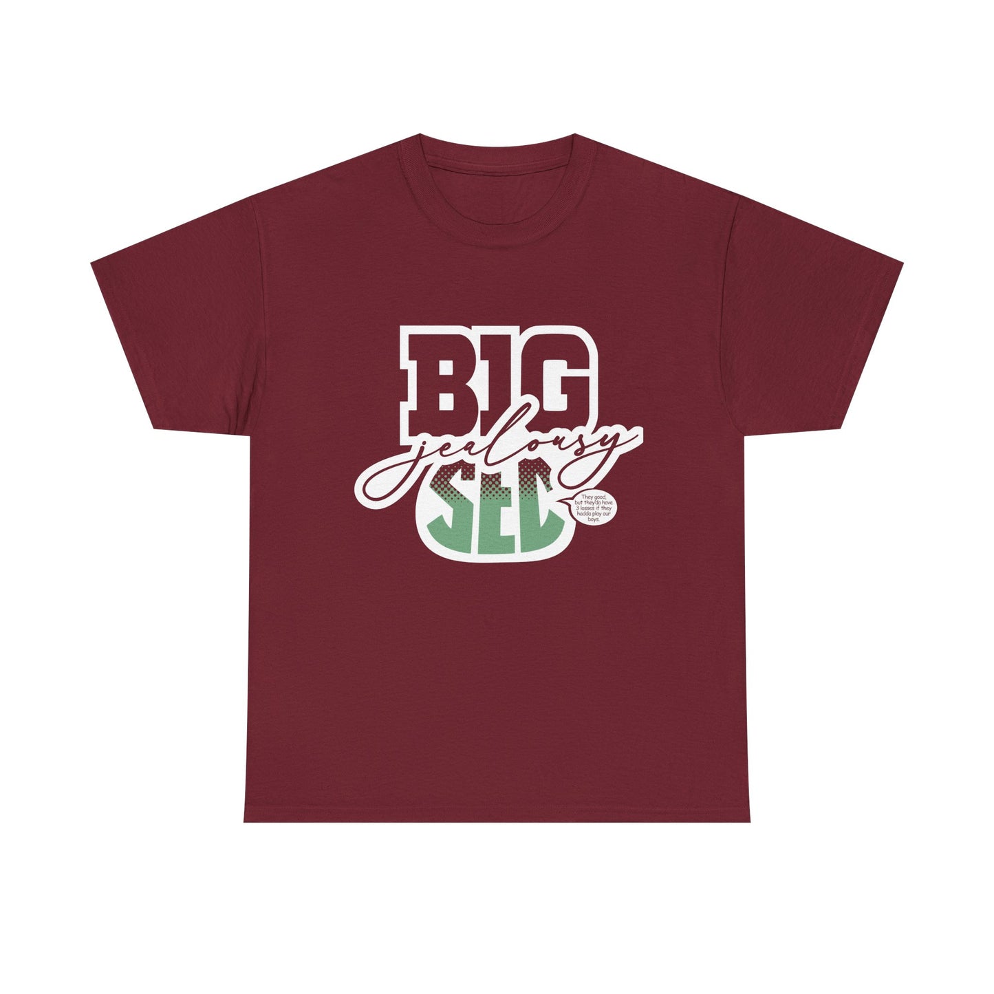 SEC Green with Envy — College Football Fan Tee