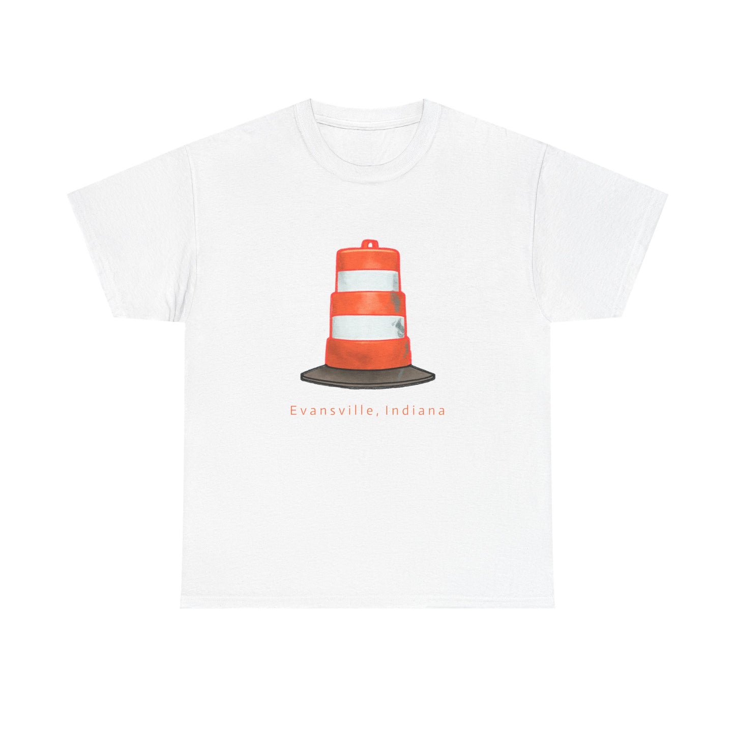 Orange Barrel Heavy Cotton Tee