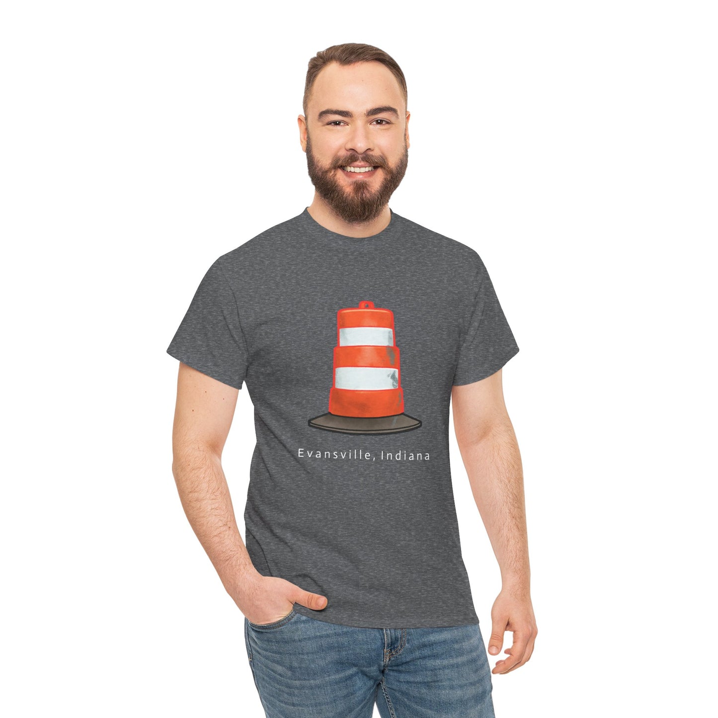 Orange Barrel Heavy Cotton Tee