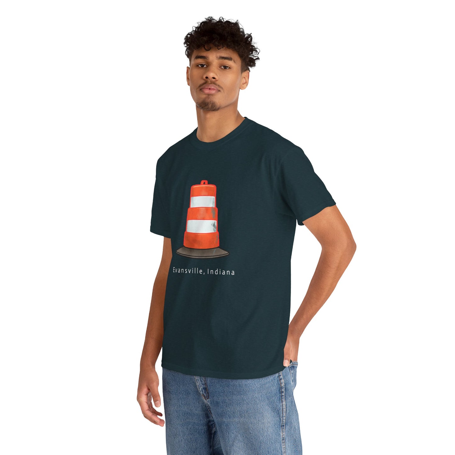 Orange Barrel Heavy Cotton Tee