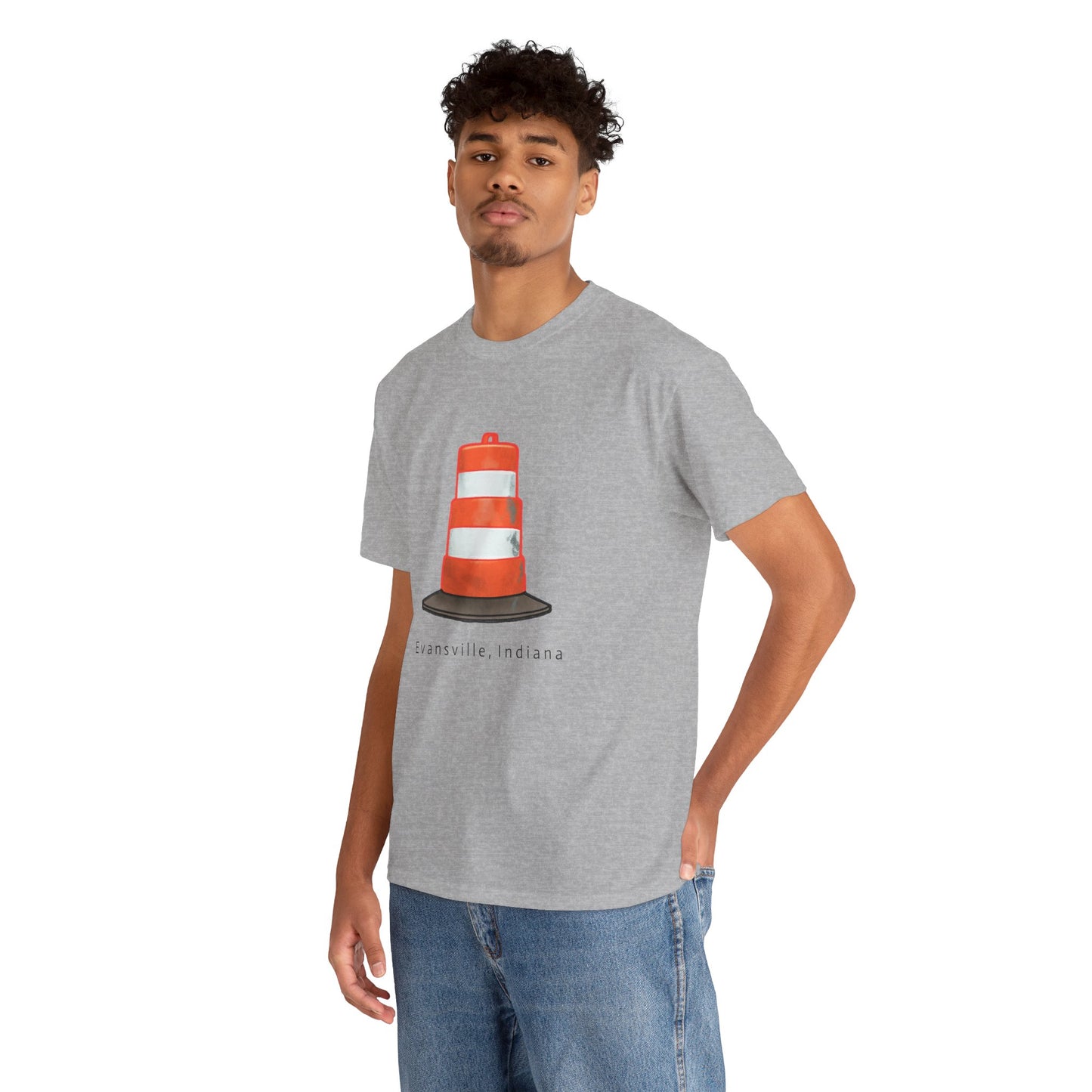 Orange Barrel Heavy Cotton Tee