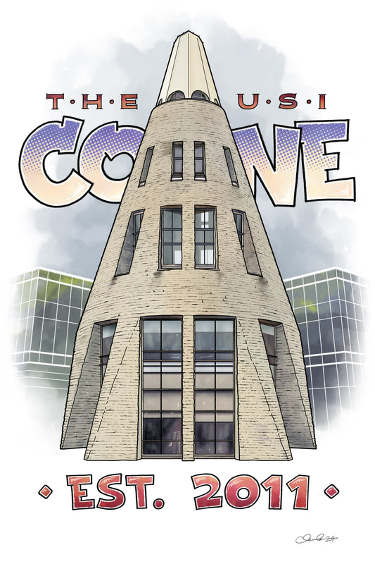 36" x 24" USI Cone Limited Edition Print